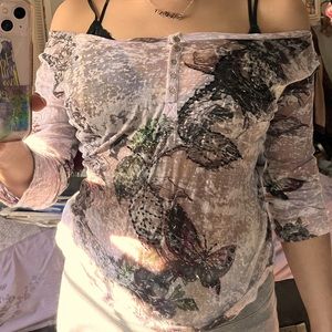Vintage Butterfly Top